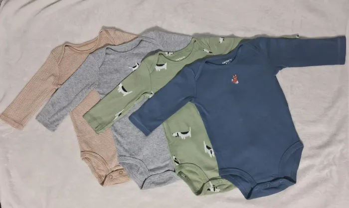 Kit body Carter's manga longa 6 meses