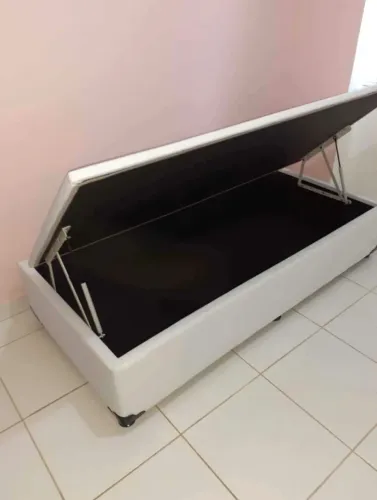 Cama baú solteiro 
