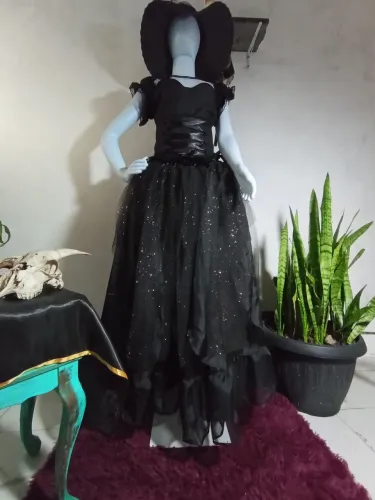 Saia Ritualística Umbanda Quimbanda Pomba Gira Padilha 