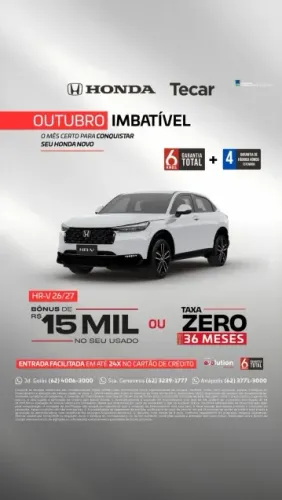 Honda HR-V EXL 1.5 Sensing 16V 5P Aut. 2027