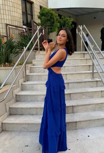Vestido festa longo