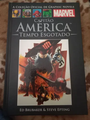 HQ Capitão América: Tempo Esgotado - Capa Dura (Panini)