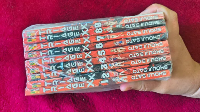 Lote Mangá Triage X Volumes 1 Ao 9 - Panini (sequência Inicial)