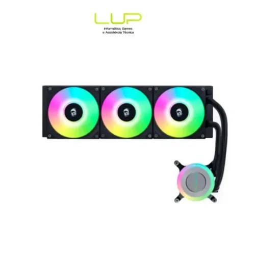 (LOJA FÍSICA) Water Cooler 360mm Lian Li Ga Ii Lite Redragon Edition