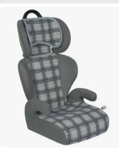Assento Tutti Baby Para Automóvel Safety & Confort Xadrez Cinza