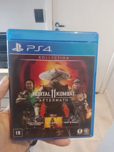 Jogo PS4/PS5 Mortal Kombat 11 Aftermath Novo de Loja Zerado