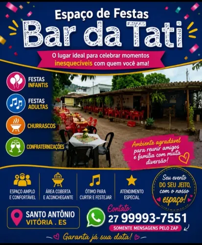 Espaço de festa