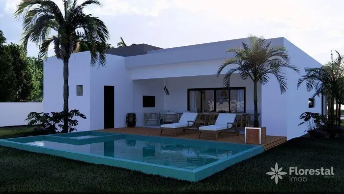 Casa com 3 dormitórios à venda, 154 m² por R$ 790.001- Porto do Sauípe - Entre Rios/BA