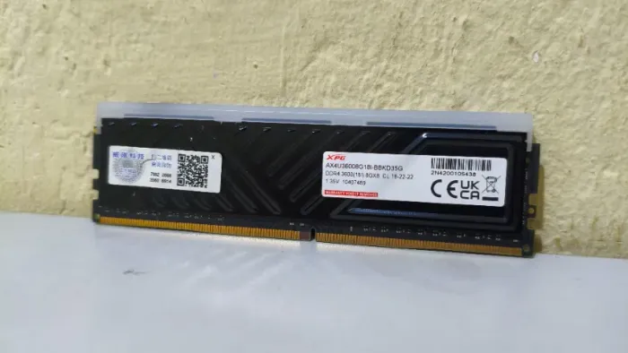 Memória RAM XPG 8GB (1x8GB) 3600MHz