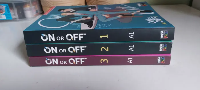 Mangás: volumes 1,2,3 on or off ( editora Newpop)