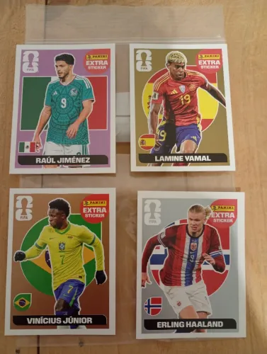 Copa 2026 - Cromos (Combo de figurinhas LEGENDS)