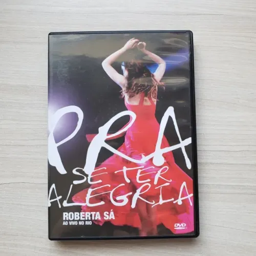 DVD Roberta Sá - Pra se Ter Alegria Ao Vivo no Rio