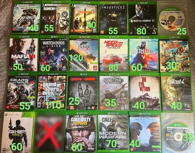Jogos de Xbox One Preços Imbatíveis