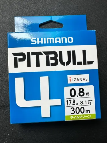 Shimano Pitbull 4 PE 0.8 (17,8 lb) - 300 m