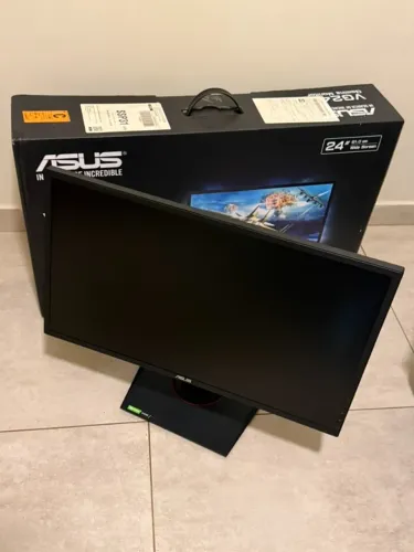 Monitor Gamer Asus 24' Led, Wide, 165 Hz, Full Hd - Vg248qg (Usado)