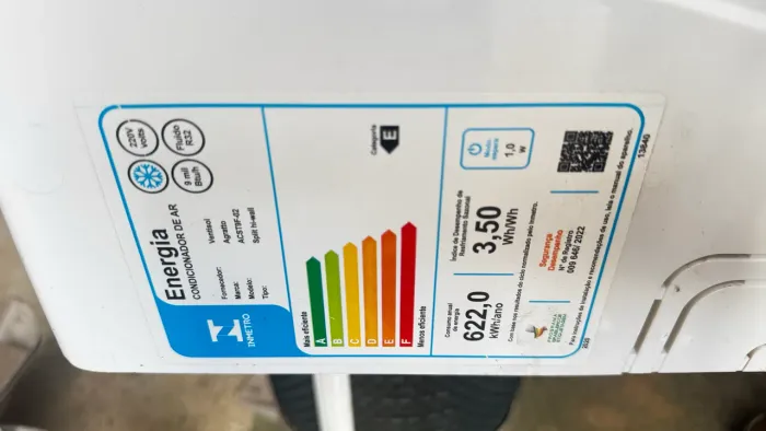 AR CONDICIONADO 9mil Btu 