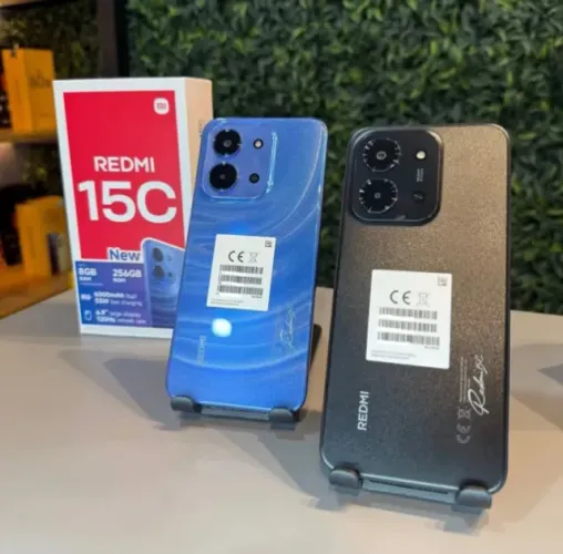 Redmi 15C 4G Global 256GB 8GB RAM | Tela Ampla e Ótimo Espaço, Versão Sem NFC