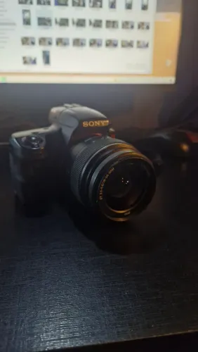 Camera Sony A37 + Lente 18-55