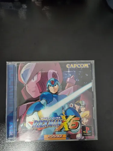 Jogo Rockman x6 ps1 japonês