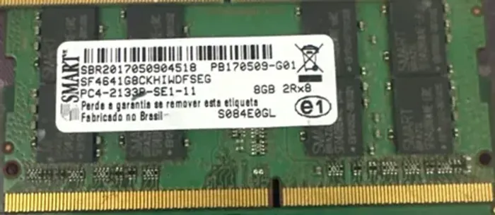 MEMÓRIA RAM NOTEBOOK 8GB DDR4 2133MHZ