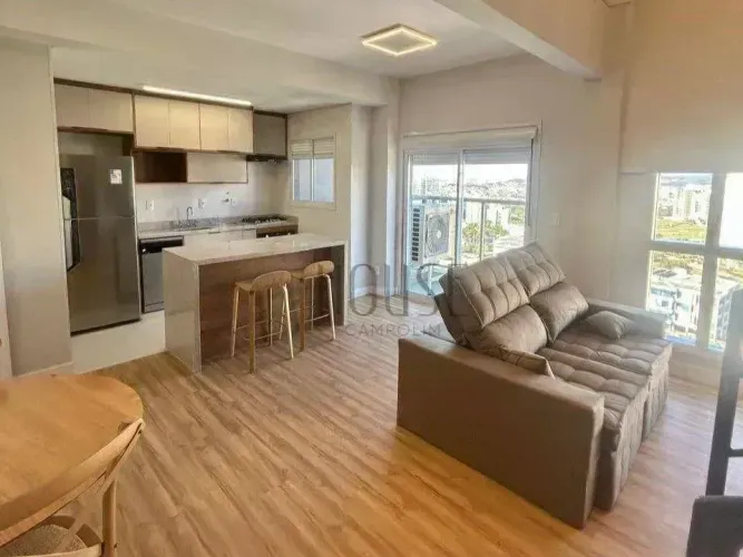 Apartamento com 1 dormitório para alugar, 94 m² por R$ 7.240,45/mês - Condomínio Notting H