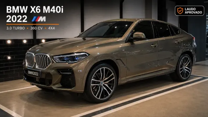 BMW X6 Xdrive 40I M Sport 3.0 Bi-turbo 2022