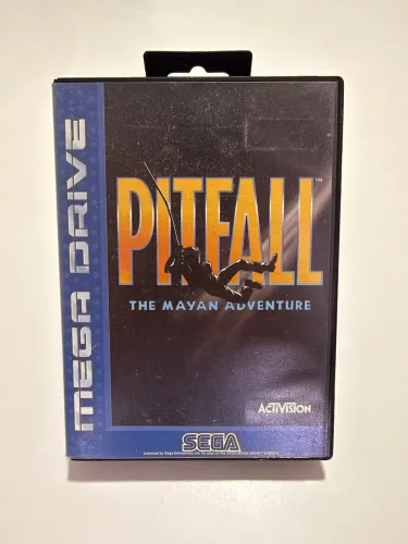 Jogo CIB Pitfall Sega Mega Drive Original Impecável