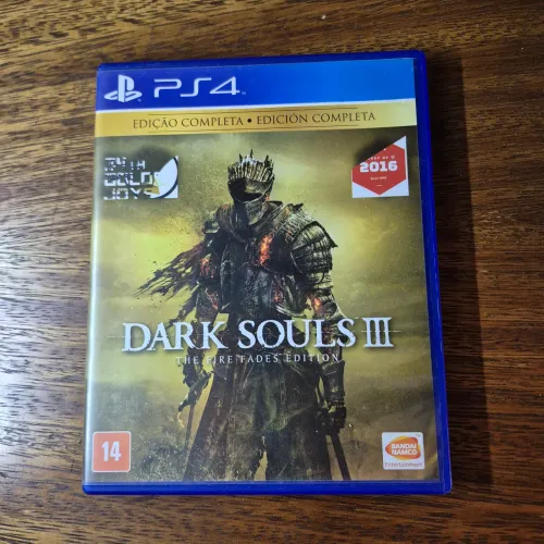 Jogo Dark Souls 3 The Fire Fades Edition (Versão C/ Todas DLC - EPortuguês) - PS4