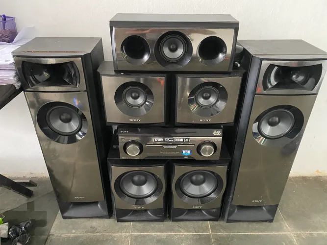 Home theater 1200 rms 5.1 canais Sony