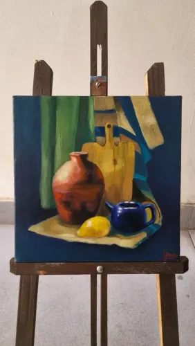 Natureza Morta - Pintura A Óleo Original