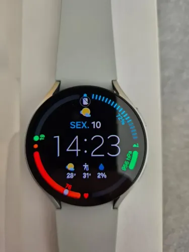 Relógio Samsung Galaxy Watch 6 44mm (SM R945F) Cinza em Perfeito Estado de Conservação