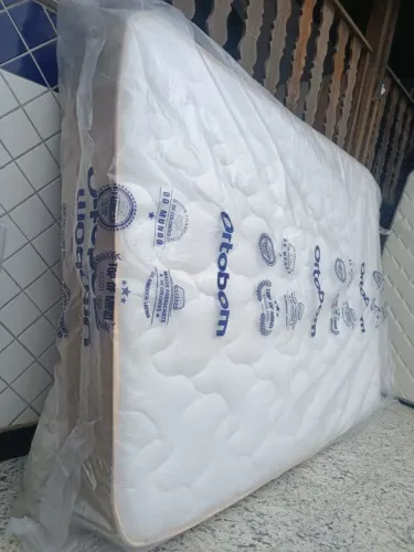 Colchão casal ortobom Sem uso Aceito Cartão e Entrego