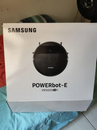 Robô Aspirador Samsung POWERbot-E VR5000 Wi-Fi Inteligente