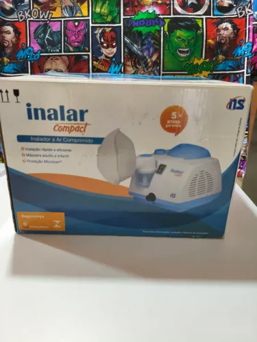 Nebulizador Inalar Compact - Adulto e Infantil