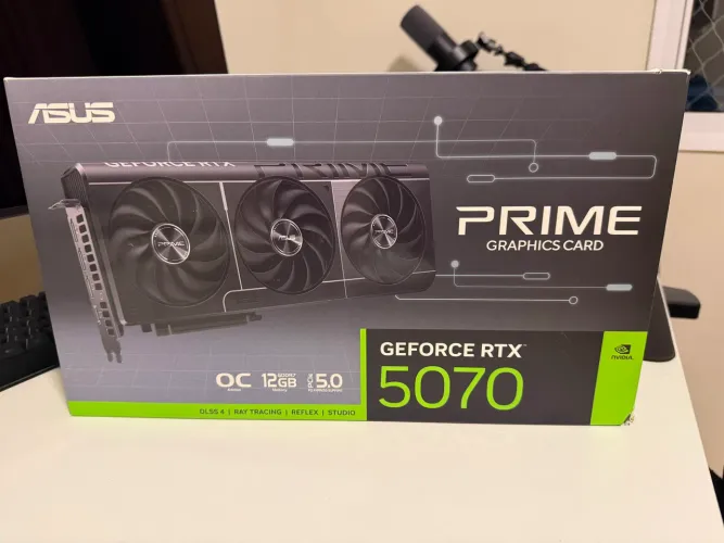 Placa de vídeo Rtx 5070 asus prime