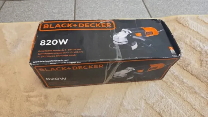 Esmerilhadeira Angular G720 4.1/2 820W 127V Blackdecker