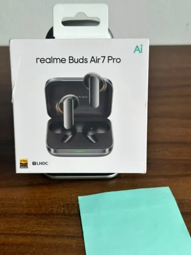 FONE Realme Buds Air 7 Pro LACRADO ! NOVO ! AI e Tradutor ao vivo, 53dB, ANC
