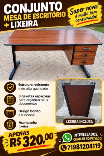 Mesa para escritório