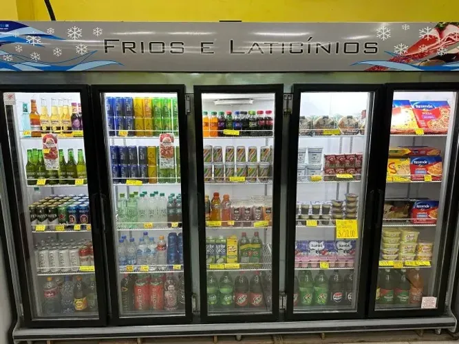 Expositor Refrigerado Polo Frio 5 Portas Industrial