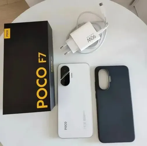 Poco F7 5G NFC 512GB 12GB RAM BRANCO.