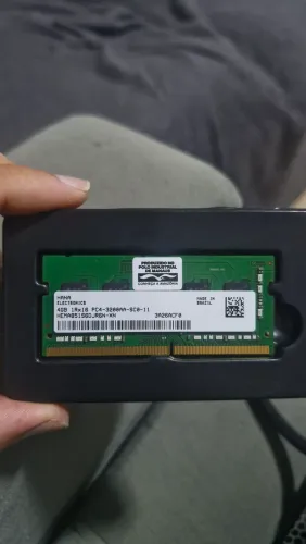 Memória Notebook 4GB PC4-3200 DDR4 Original - Usada 1 Vez