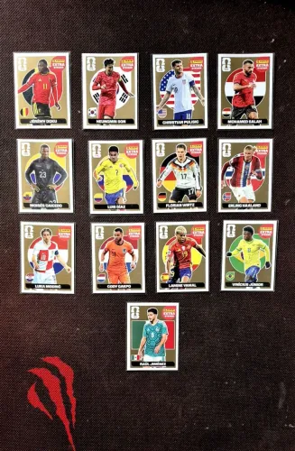 Figurinhas da Copa Extra Legend
