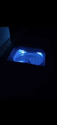 Máquina de lavar Electrolux 12kg lindona com iluminação 