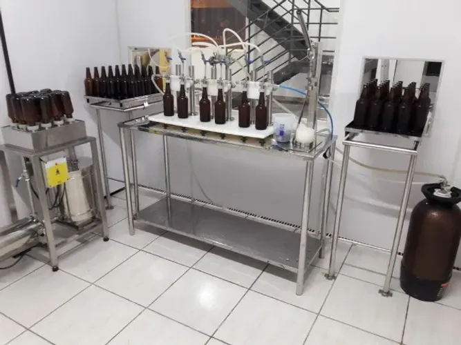 Linha de Envase Cerveja Artesanal