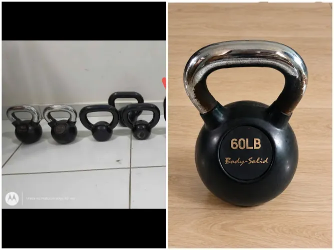 Kettlebells diversos