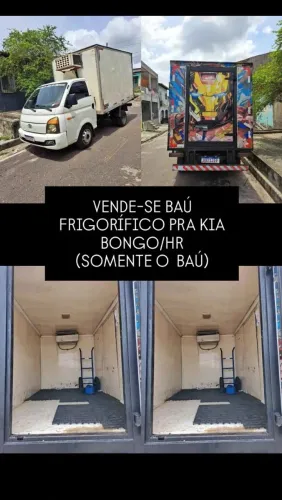 Baú frigorífico pra Kia bongo ou HR