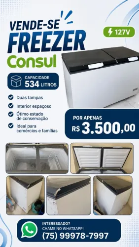 FREEZER CONSUL 534LT 127V