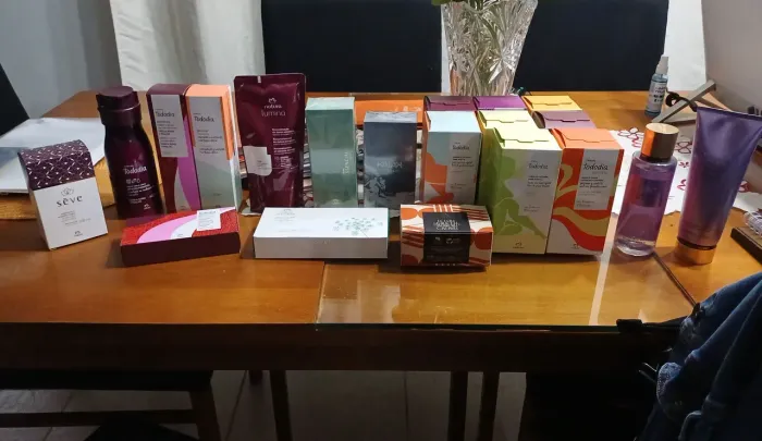 Produtos a pronta entrega Natura