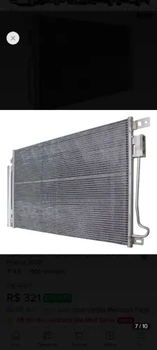 Condensador chevrolet