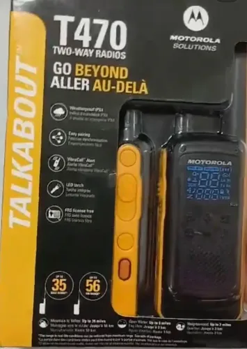 Rádio Comunicador Talkabout. 56km área livre.